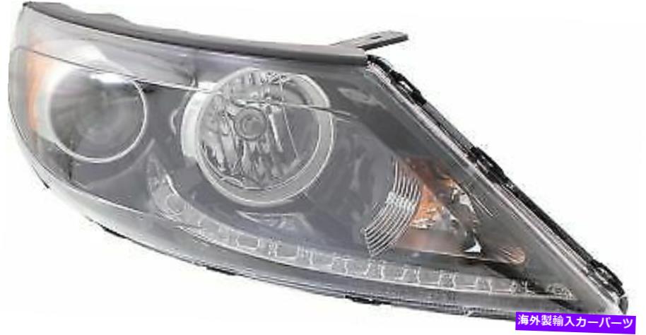 USヘッドライト KI2503184C CAPA認証、13-16 Kia Sportageのための直接フィットレンズヘッドライト KI2503184C CAPA Certified, Direct Fit Lens Headlight for 13-16 Kia Sportage【並行輸入品】 79,468円
