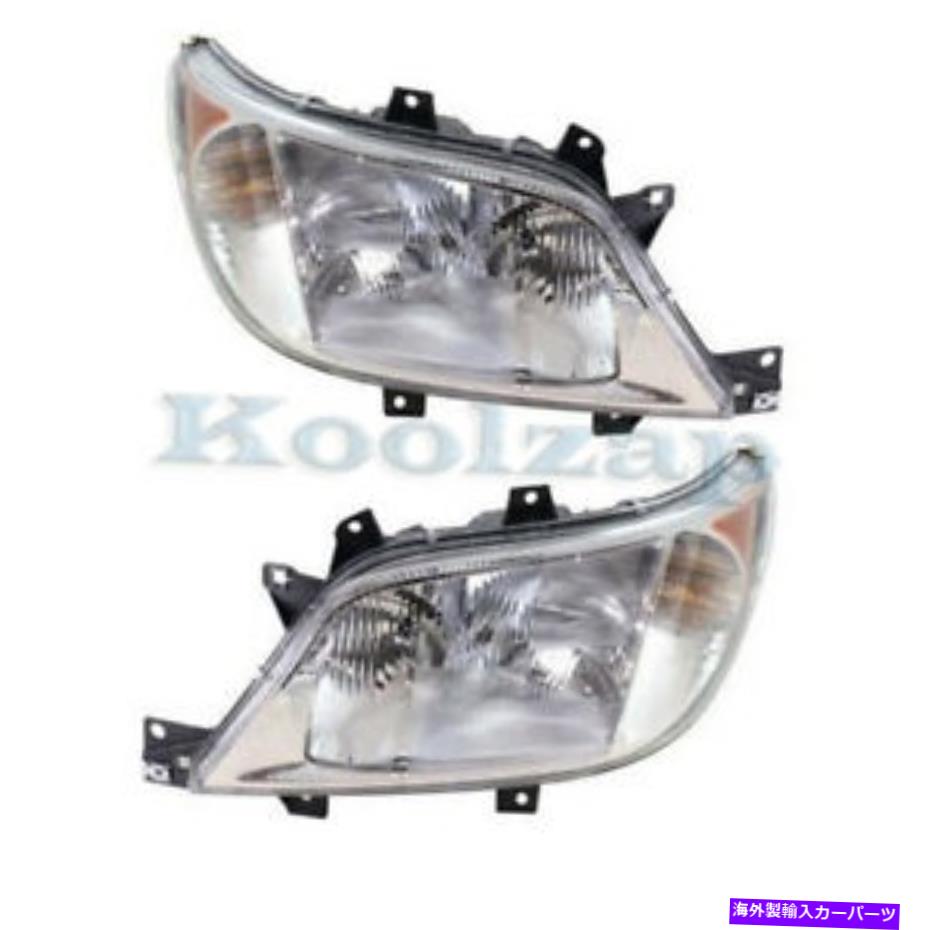 USヘッドライト 03-06 Sprinter Van 2500/3500ヘッドライトヘッドランプライトW / Oフォグランプセットペア 03-06 Sprinter Van 2500/3500 Headlight Headlamp Light w/o Fog Lamp Set Pair【並行輸入品】｜Us Custom Parts Shop USDM