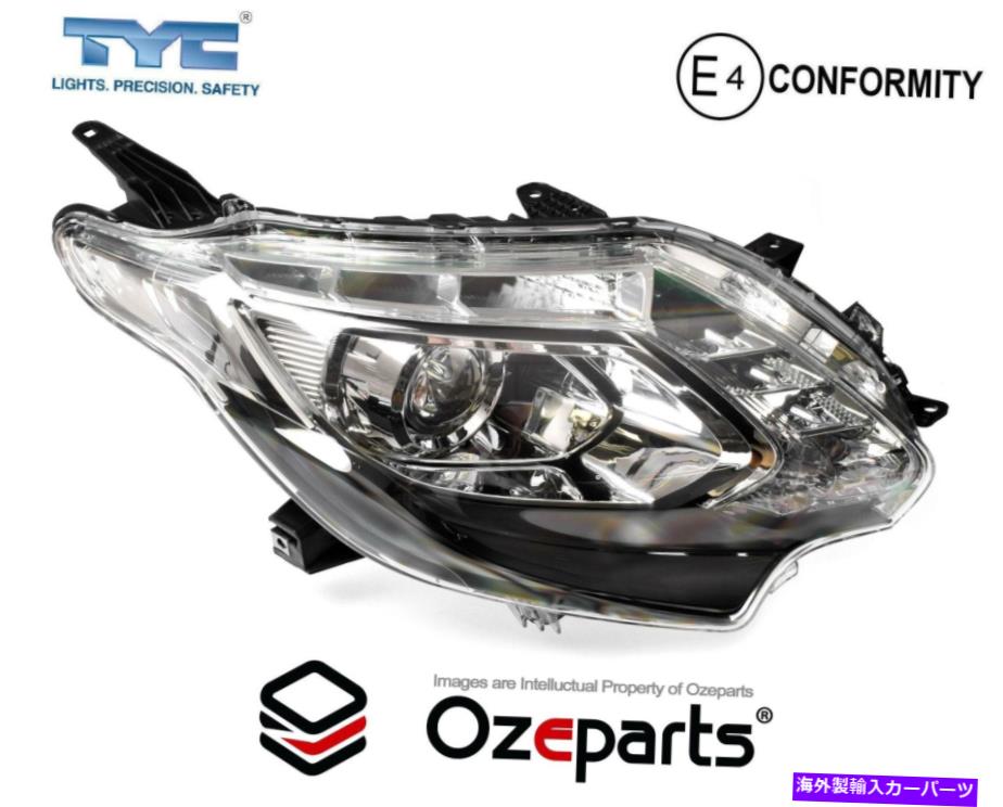 USヘッドライト 三菱トリトンMQ 15~18のRH右手ヘッドライトランプキセノンタイプ（ブラック） RH Right Hand Head Light Lamp Xenon Type (Black) For Mitsubishi Triton MQ 15~18【並行輸入品】