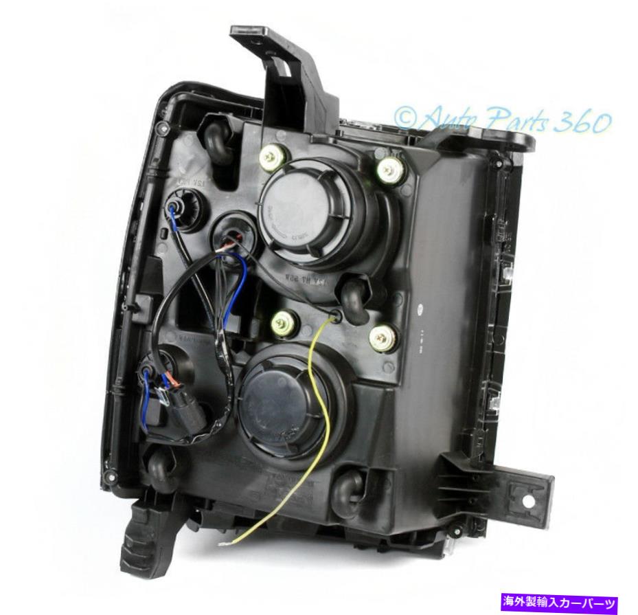 USヘッドライト 14-15 Chevy Silverado 1500ピックアップLEDチューブプロジェクターヘッドライトランプブラック 14-15 CHEVY SILVERADO 1500 PICKUP LED TUBE PROJECTOR HEADLIGHTS LAMPS BLACK【並行輸入品】｜Us Custom Parts Shop USDM