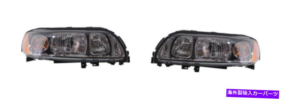 USヘッドライト 2005年から2009年のvolvo S60 VO2503120、VO2502120のためのドライバー＆旅客側のヘッドライト D & Passenger Side Headlights for 2005-2009 Volvo S60 VO2503120, VO2502120【並行輸入品】