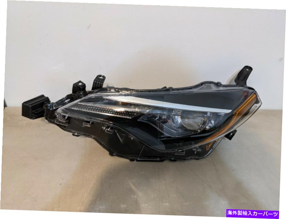 USヘッドライト 2017-2019トヨタカローラLEDシングルプロジェクターヘッドライト左LH新OEM 13516 2017-2019 Toyota Corolla LED Single Projector Headlight Left LH NEW OEM 13516【並行輸入品】｜Us Custom Parts Shop USDM 78,673円