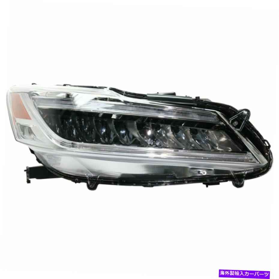 USヘッドライト 右RHヘッドランプアセンブリLEDタイプツーリングモデルフィット2016 2017ホンダアコード Right RH Headlamp Assembly LED Type Touring Model fits 2016 2017 Honda Accord【並行輸入品】｜Us Custom Parts Shop USDM 79,468円