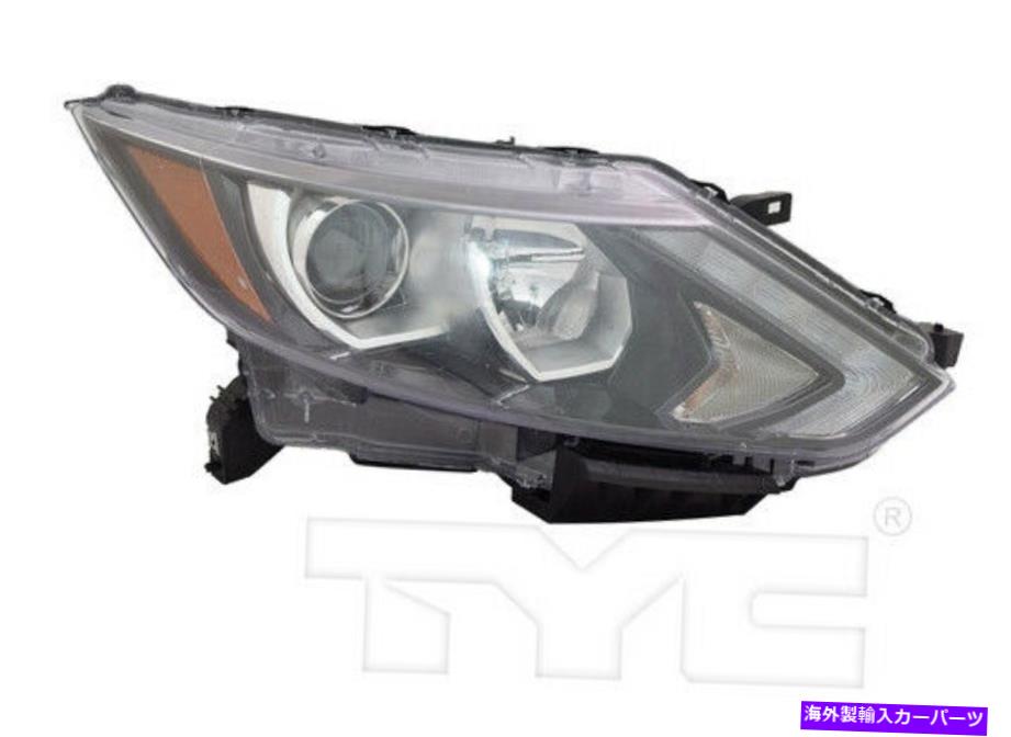 USヘッドライト 日産ローグスポーツ2017-2019のためのTYC右側ハロゲンヘッドライト TYC Right Side Halogen Headlight For Nissan Rogue Sport 2017-2019 Models【並行輸入品】