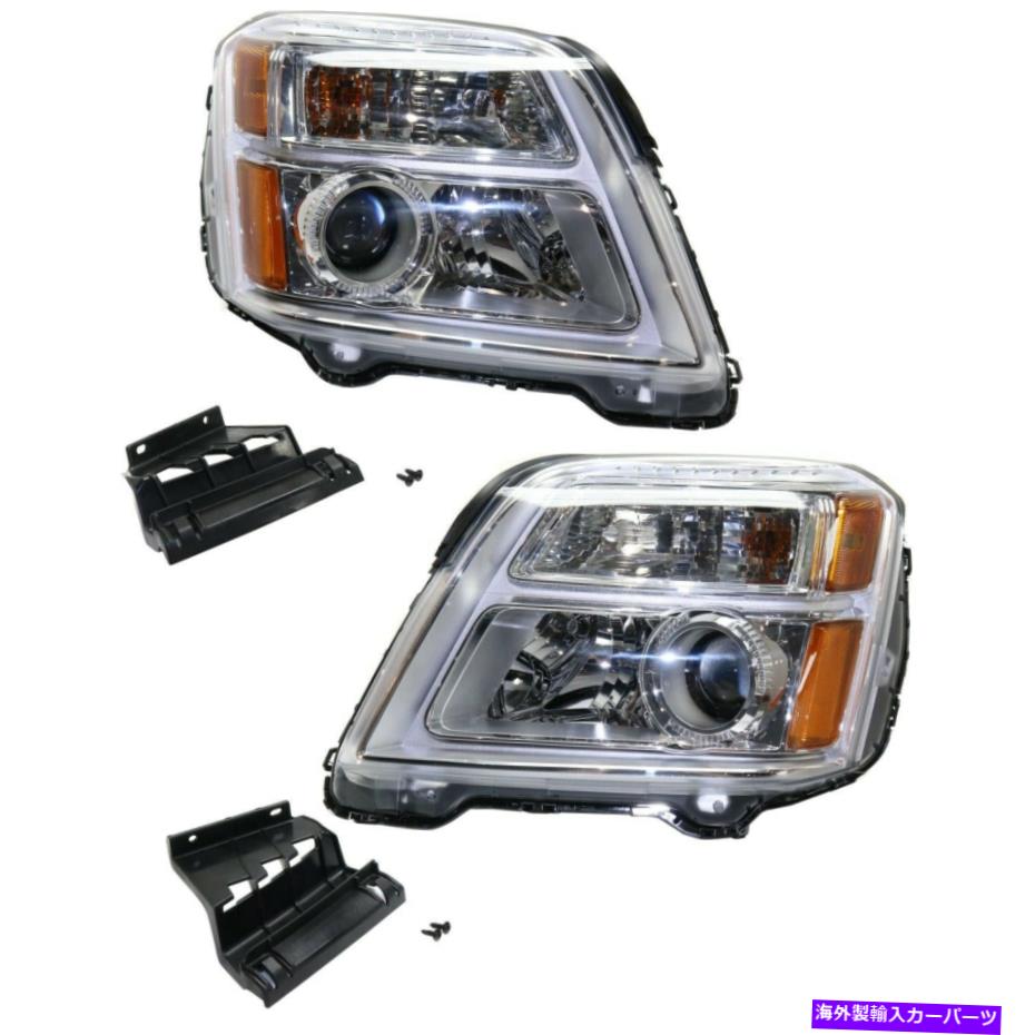 USヘッドライト 2016-2017 GMC地形ペアLHとRH CAPAのヘッドライト Headlight For 2016-2017 GMC Terrain Pair LH and RH CAPA【並行輸入品】｜Us Custom Parts Shop USDM 77,879円