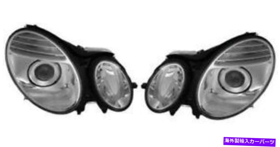 USヘッドライト サイド/ペアフィッツ2007 - 2009 Mercedes-Benz E550フロントヘッドライトアセンブリ SIDE/PAIR fits 2007 - 2009 Mercedes-Benz E550 Front Headlight Assembly【並行輸入品】