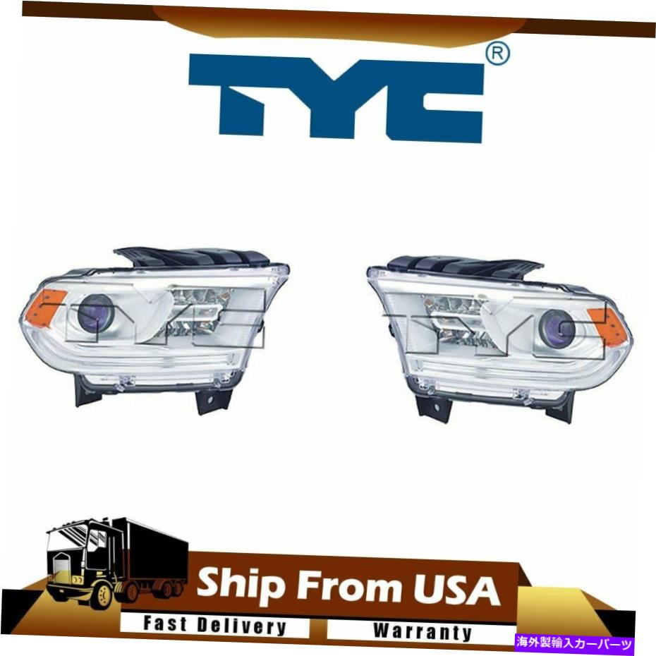 USヘッドライト Dodge Durango 2014-2015用TYC左ヘッドライトヘッドランプアセンブリキット TYC Left Right Headlight Headlamp Assembly Kit For Dodge Durango 2014-2015【並行輸入品】|Us Custom Parts Shop USDM