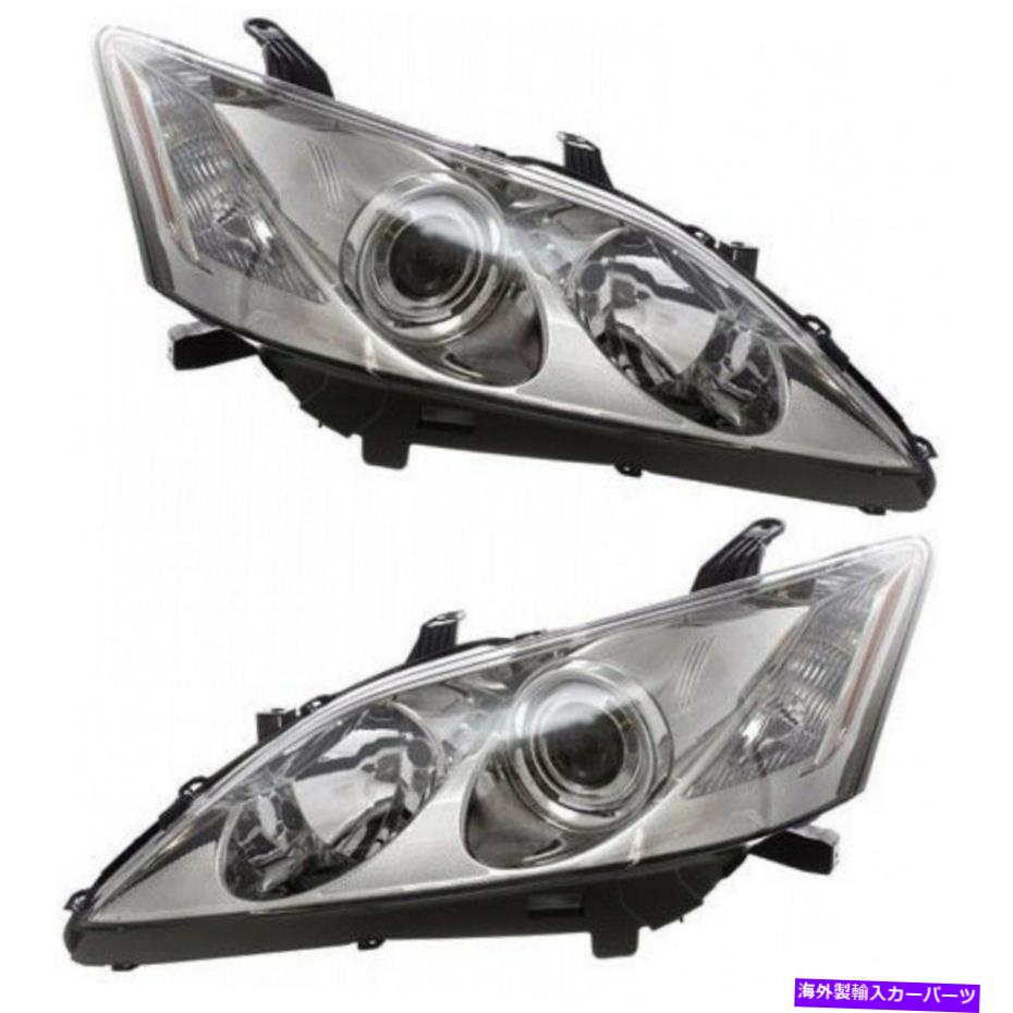 USヘッドライト Lexus ES350ヘッドライトアセンブリ2007 2008 2009ペアLHおよびRH側CAPAの場合 For Lexus ES350 Headlight Assembly 2007 2008 2009 Pair LH and RH Side CAPA【並行輸入品】｜Us Custom Parts Shop USDM