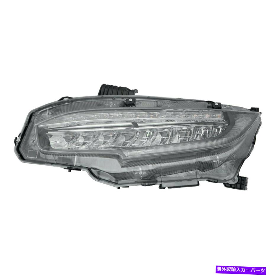 USヘッドライト Honda Civic 2016-2019 K-Metal 5537366Qドライバーサイド交換ヘッドライト用 For Honda Civic 2016-2019 K-Metal 5537366Q Driver Side Replacement Headlight【並行輸入品】｜Us Custom Parts Shop USDM