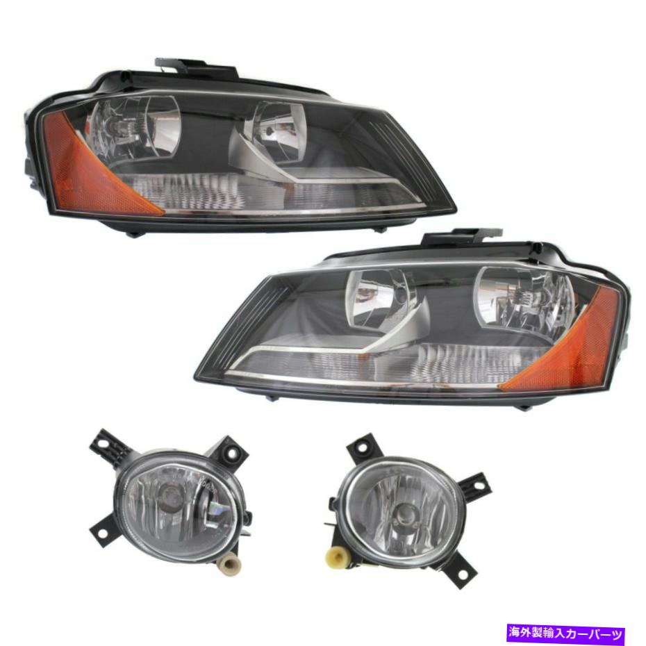 USヘッドライト スポーツパッケージ4PCのモデルのための2009-2013 Audi A3のためのヘッドライトキット Headlight Kit For 2009-2013 Audi A3 For Models With Sport Package 4Pc【並行輸入品】｜Us Custom Parts Shop USDM