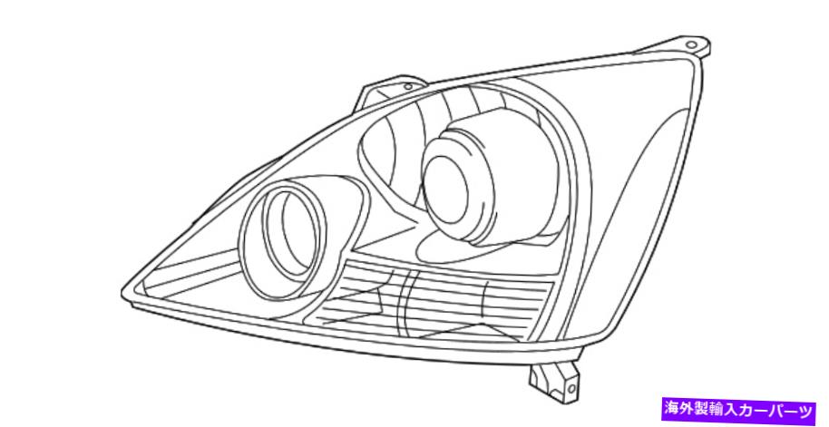 USヘッドライト 本物のレクサスコンポジットヘッドランプ81130-6A240 Genuine Lexus Composite Headlamp 81130-6A240【並行輸入品】