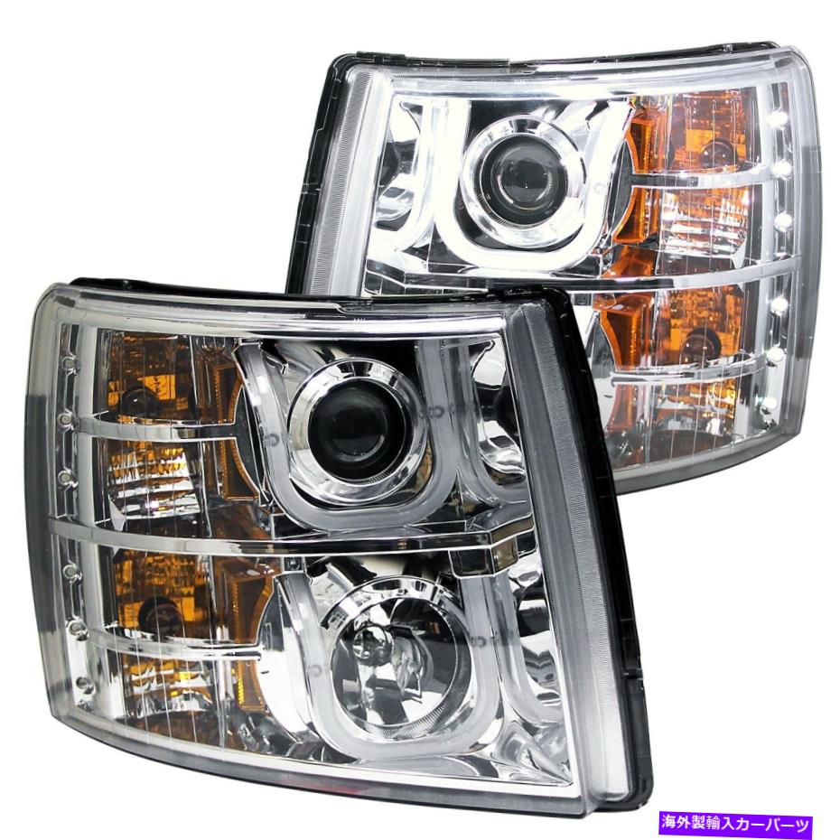 USヘッドライト プロジェクターヘッドライトセットAnzo USA 111282 Projector Headlight Set Anzo USA 111282【並行輸入品】