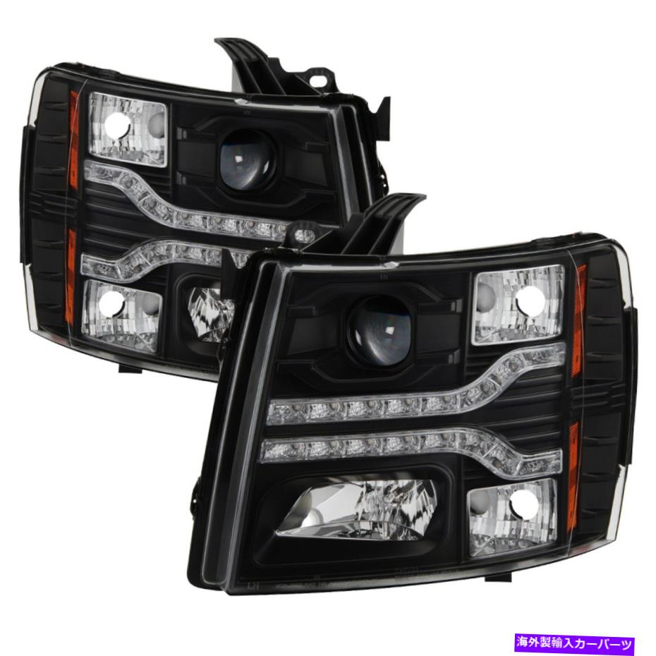 USヘッドライト DRL LEDプロジェクターヘッドライトSpyder Auto 5083524 DRL LED Projector Headlights Spyder Auto 5083524【並行輸入品】｜Us Custom Parts Shop USDM