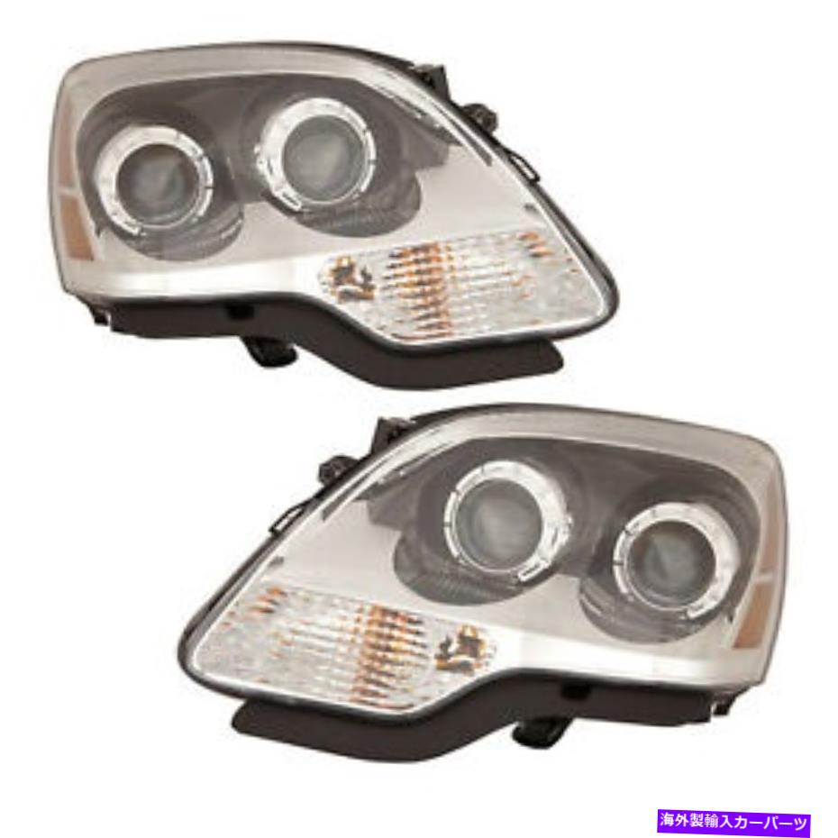 USヘッドライト ハロゲンヘッドライトCapaは2008-2012 GMCアカディアのための右ペアを残しました08 2nd Design Halogen Headlights CAPA Left Right Pair For 2008-2012 GMC Acadia 08 2nd Design【並行輸入品】｜Us Custom Parts Shop USDM