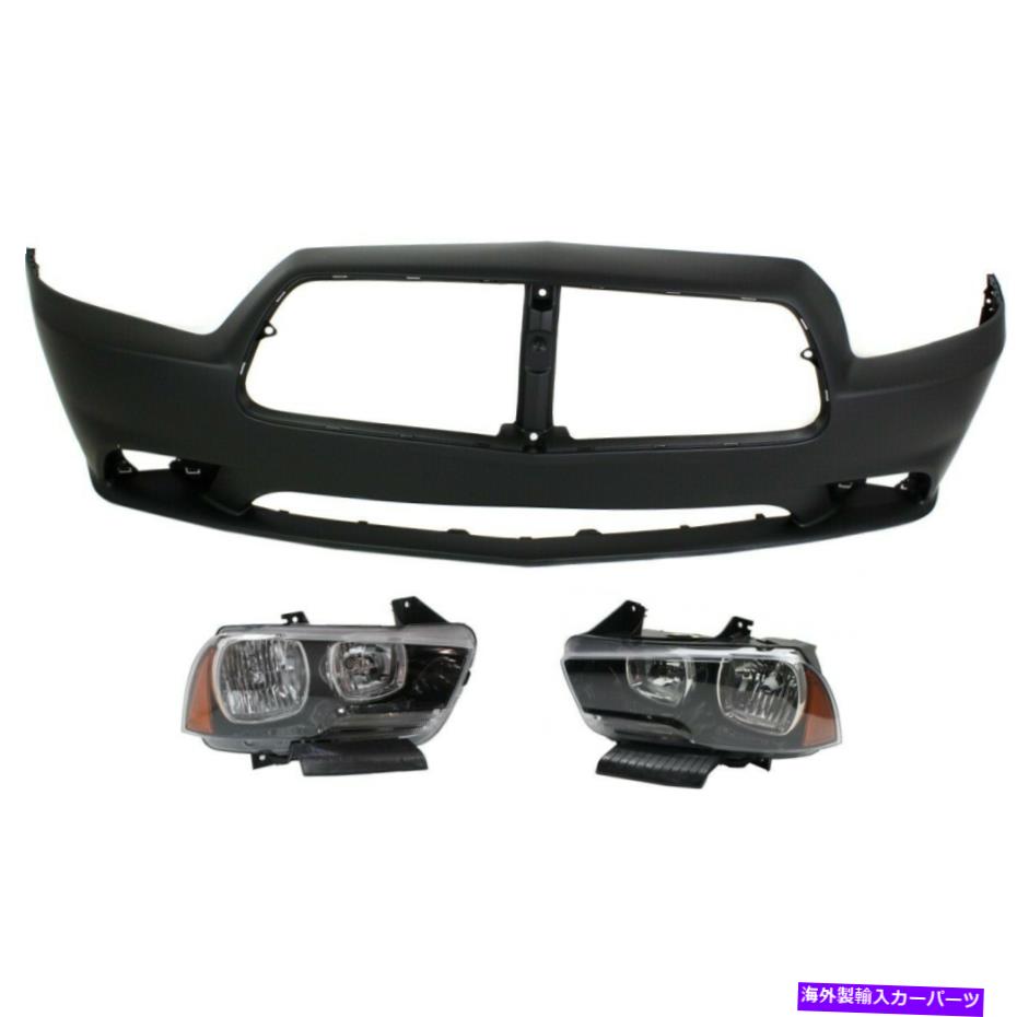 【楽天市場】USヘッドライト 20112014 Dodge Charger Front LH / RHハロゲンカーパ用ヘッドライトキット