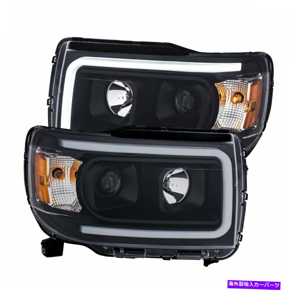 USヘッドライト GMCキャニオン2015-2019用Anzoプランクスタイルデザインプロジェクターヘッドライト - 111381 Anzo Plank Style Design Projector Headlights for GMC Canyon 2015-2019 - 111381【並行輸入品】｜Us Custom Parts Shop USDM