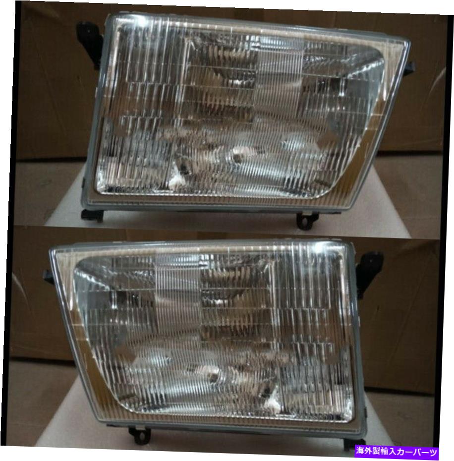 USヘッドライト トヨタの土地クルーザー4700 UZJ100 1998-04のためのフロントライトヘッドライトヘッドランプガラス Front Light Headlight Headlamp Glass For Toyota Land Cruiser 4700 UZJ100 1998-04【並行輸入品】