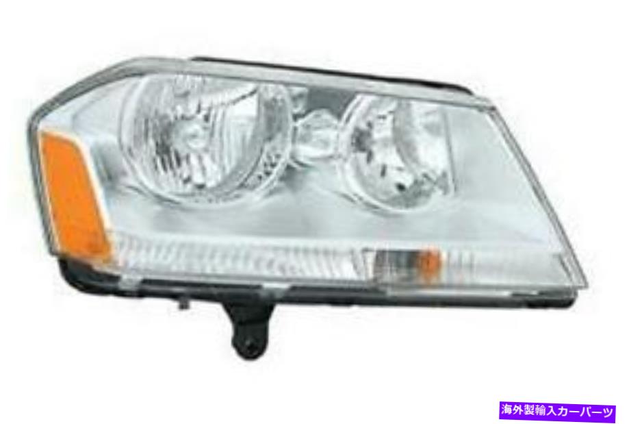 USヘッドライト 08 09 10 11 12 13 14 Dodge Avengerヘッドライト旅客クロムの背景 08 09 10 11 12 13 14 Dodge Avenger Headlight Passenger Chrome background【並行輸入品】