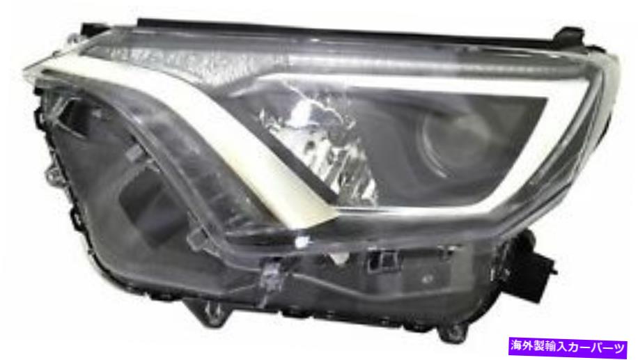 USヘッドライト トヨタRAV4 IV 4 2016- HIR2 LED昼間のライトのための左側のヘッドライト LEFT side headlight for Toyota RAV4 IV 4 2016- HIR2 LED daytime lights【並行輸入品】|Us Custom Parts Shop USDM