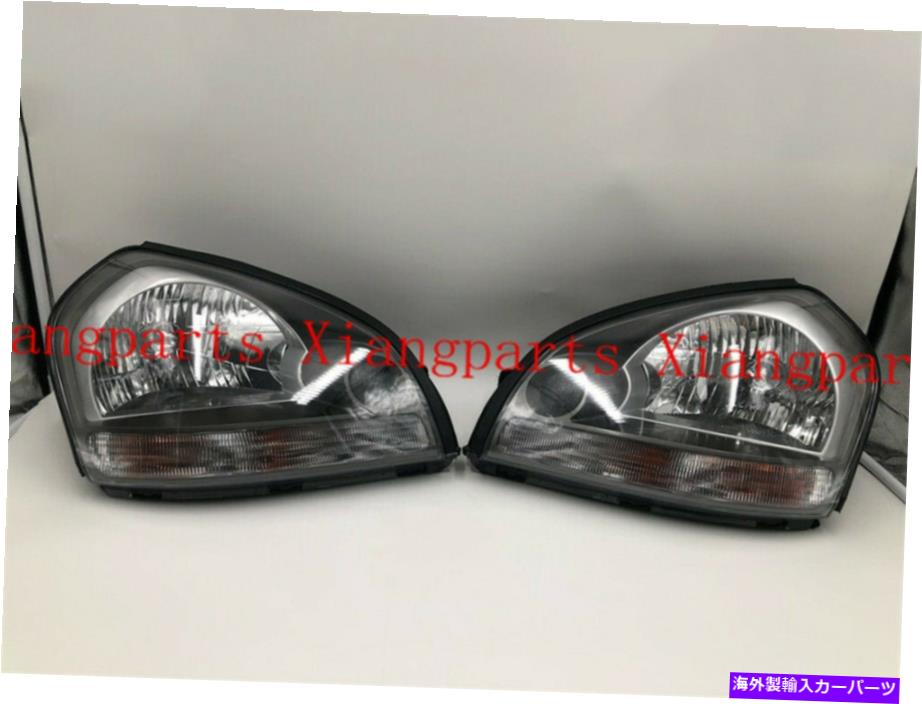 USヘッドライト Hyundai Tucson 2005-2009 08のペアフロントヘッドライトヘッドランプライトLHとRh Pair Front Headlights Head Lamp Lights LH and RH For Hyundai Tucson 2005-2009 08【並行輸入品】 78,673円