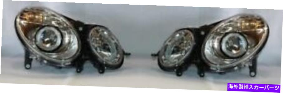 USヘッドライト 右+左ヘッドライトペア07-09メルセデスEクラスセダン/ワゴン（6：06/07） Right + Left Headlight PAIR For 07-09 Mercedes E Class Sedan/Wagon (From:06/07)【並行輸入品】｜Us Custom Parts Shop USDM