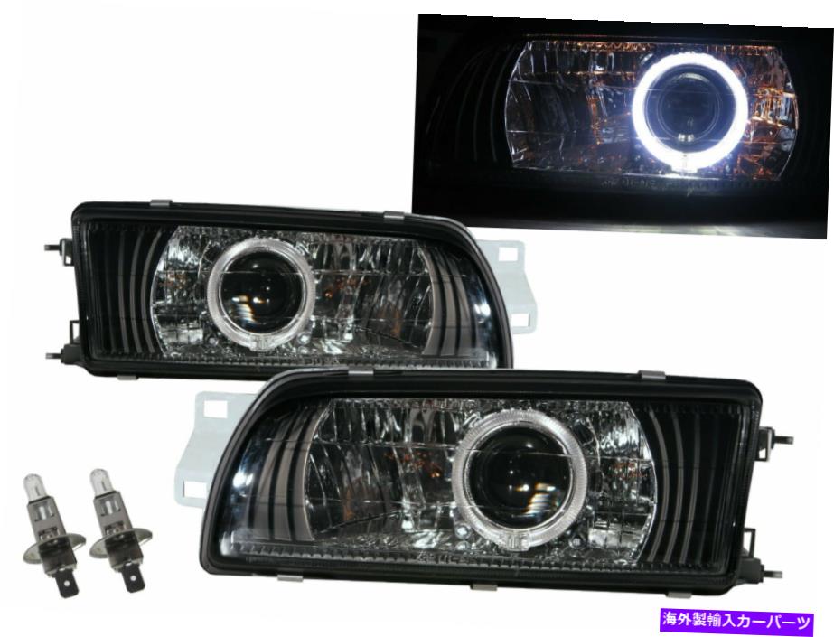 【楽天市場】USヘッドライト LEBERO MK4 9295ガイドLED AngelEye Projector Headlight BK