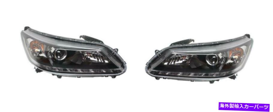 USヘッドライト 13-14 Honda Accors HO2503156C、HO2502156Cのためのカーパのドライバー＆旅客ヘッドライト CAPA Driver & Passenger Headlights for 13-14 Honda Accord HO2503156C, HO2502156C【並行輸入品】｜Us Custom Parts Shop USDM