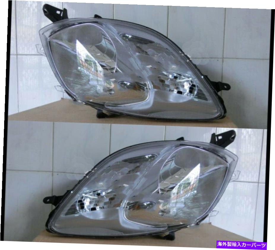 USヘッドライト 1pair車の部分フロントヘッドライトヘッドランプフィットToyota Yaris 2008-2012 1Pair Car Part Front Headlight HeadLamp Fit For Toyota Yaris 2008-2012【並行輸入品】