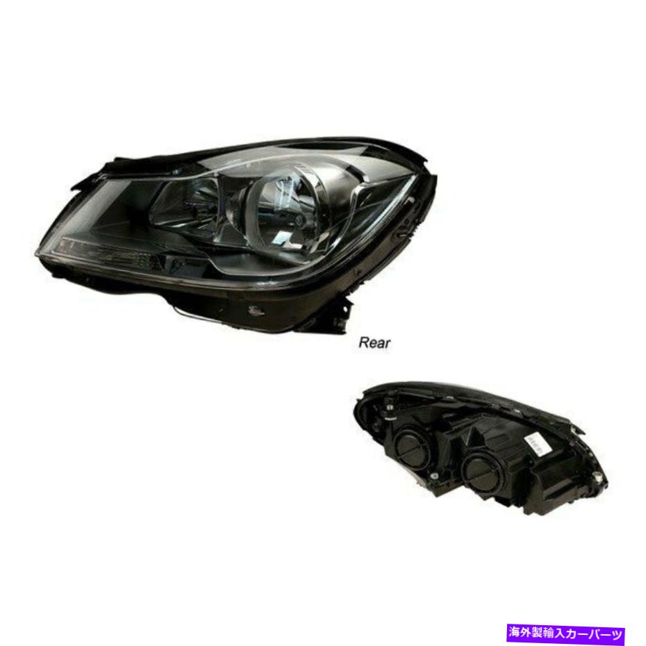 USヘッドライト Mercedes-Benz C63 AMG 08-15運転者側交換ヘッドライト For Mercedes-Benz C63 AMG 08-15 Driver Side Replacement Headlight【並行輸入品】