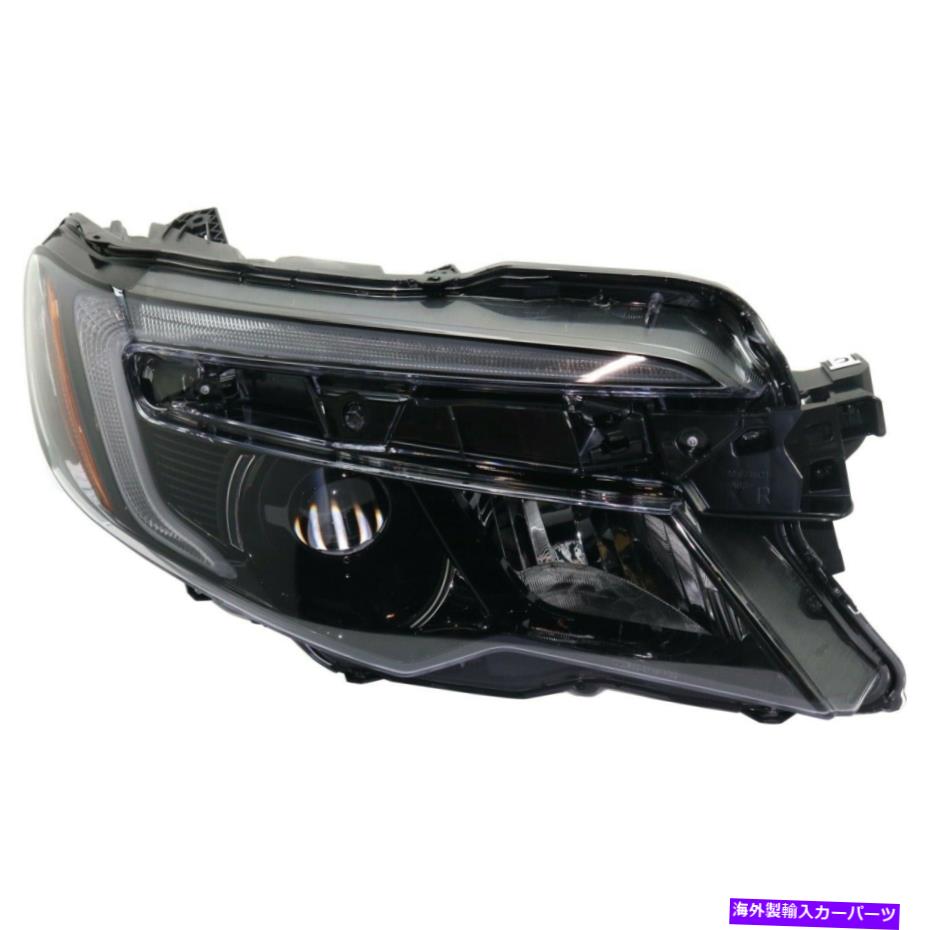 USヘッドライト 2017-2019ホンダリッジライン旅客サイドカーパのヘッドライト Headlight For 2017-2019 Honda Ridgeline Passenger Side CAPA【並行輸入品】