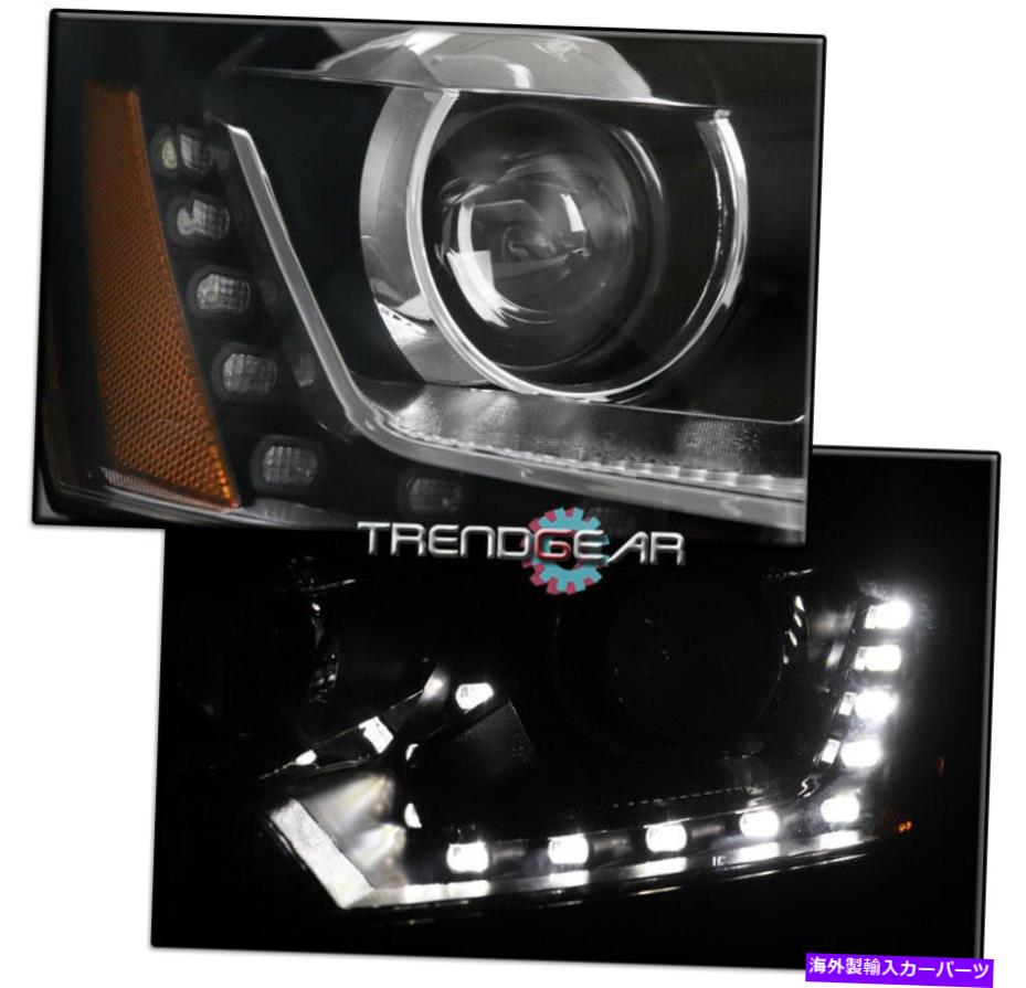 USヘッドライト 11-17 VW Jetta SedanハロゲンモデルLEDブラックプロジェクターヘッドライトヘッドランプ FOR 11-17 VW JETTA SEDAN HALOGEN MODEL LED BLACK PROJECTOR HEADLIGHTS HEADLAMPS【並行輸入品】｜Us Custom Parts Shop USDM 72,317円