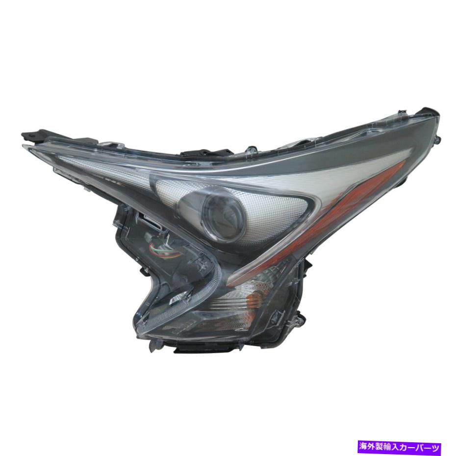 USヘッドライト 2016-2018トヨタプリの運転席側LEDヘッドライト Driver Side LED Headlight For 2016-2018 Toyota Prius【並行輸入品】