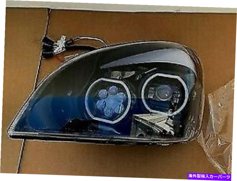 USヘッドライト FreightLiner Cascadia 2008-17 Projectionヘッドライトブラック左（ドライバ側） Freightliner Cascadia 2008-17 Projection Headlight Black Left (Driver Side)【並行輸入品】｜Us Custom Parts Shop USDM