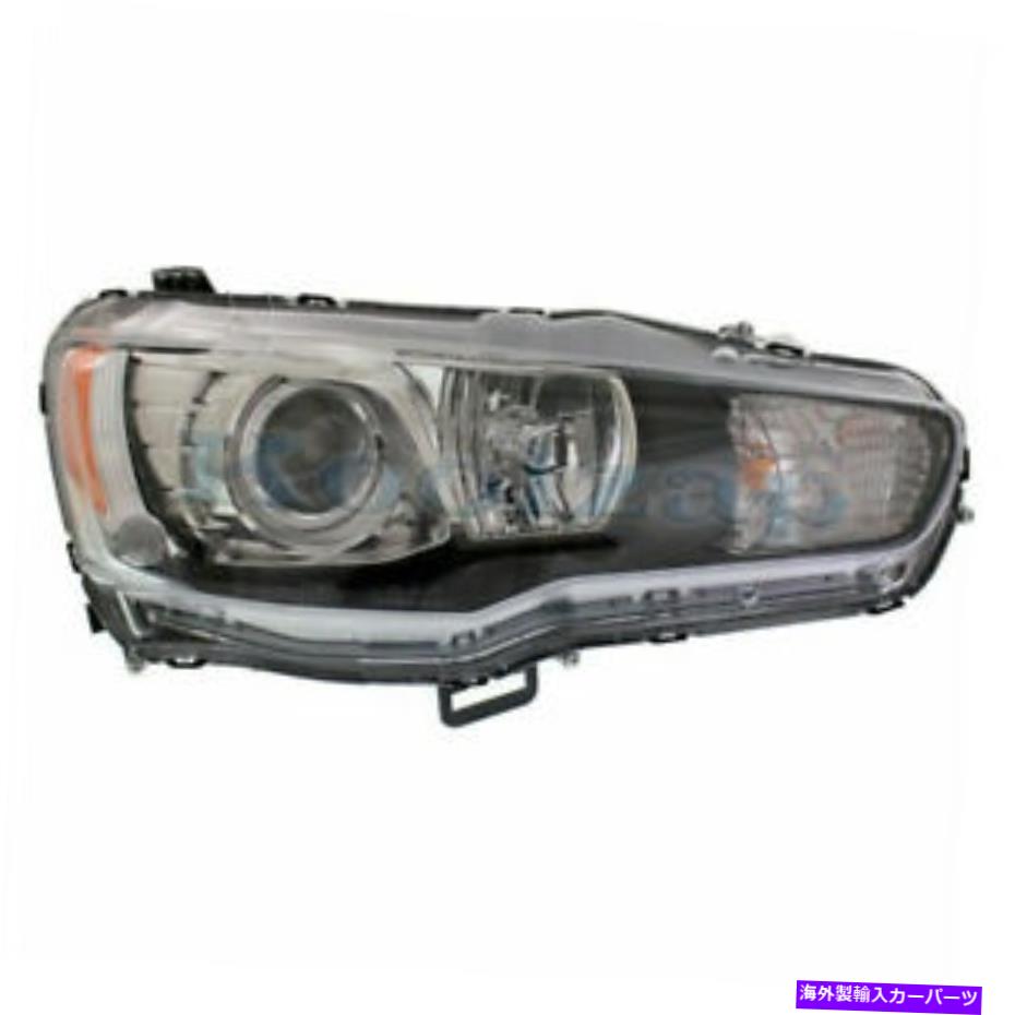 USヘッドライト 08-15ランサーフロントヘッドライトヘッドランプキセノンヘッドライトランプ右側 08-15 Lancer Front Headlight Headlamp Xenon Head Light Lamp w/Bulb Right Side【並行輸入品】｜Us Custom Parts Shop USDM