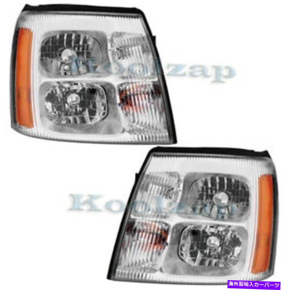 USヘッドライト 03-06エスカレードESV EXTヘッドライトヘッドランプHIDヘッドランプ左右サイドセットペア 03-06 Escalade ESV EXT Headlight Headlamp HID Head Lamp Left Right Side Set PAIR【並行輸入品】｜Us Custom Parts Shop USDM