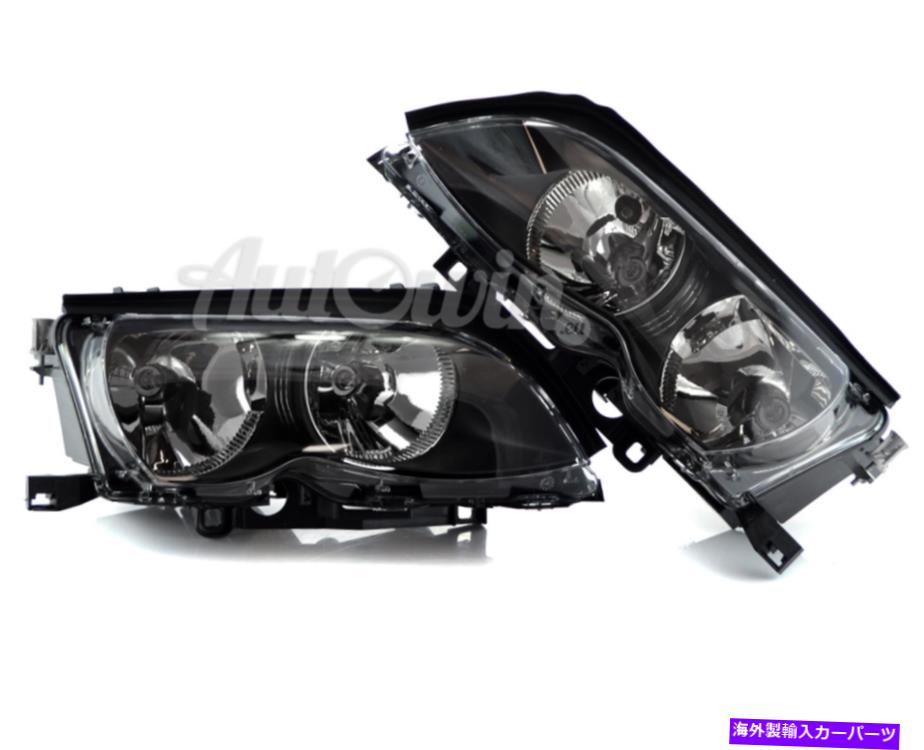 USヘッドライト BMW 3シリーズE46 1997-2005ハロゲンヘッドライト左右本物のOEM新品 BMW 3 SERIES E46 1997-2005 HALOGEN HEADLIGHT LEFT And RIGHT SIDE GENUINE OEM NEW【並行輸入品】