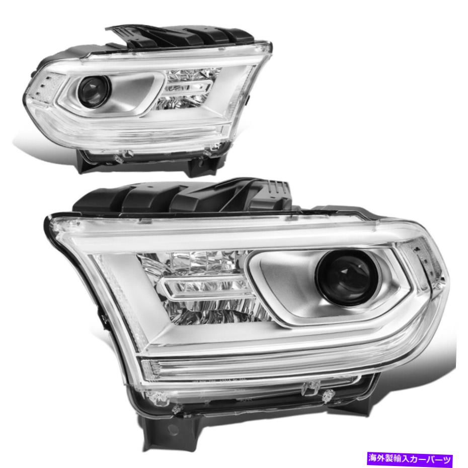USヘッドライト 2014-2020 Dodge DurangoペアOEスタイルの塗料ヘッドライトヘッドランプクロム For 2014-2020 Dodge Durango Pair OE Style Porjector Headlight Head Lamps Chrome【並行輸入品】｜Us Custom Parts Shop USDM