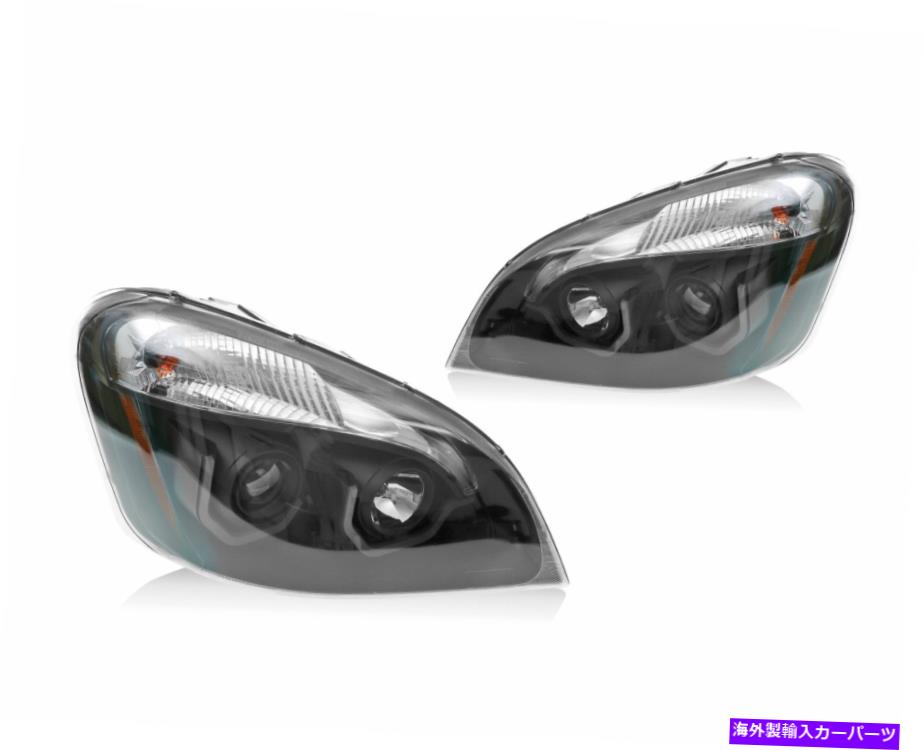 USヘッドライト イーグルアイヘッドライト2008-2014 FreightLiner Cascadiaのヘッドランプのペア Eagle Eye HeadLights Head Lamp Pair For 2008-2014 Freightliner Cascadia【並行輸入品】