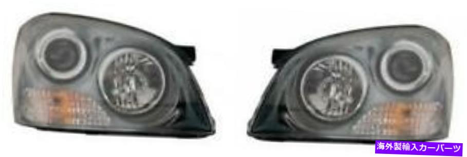 USヘッドライト サイド/ペアフィット2007 - 2009 Kia Optima Headlightアセンブリ（モデル用） SIDE/PAIR fits 2007 - 2009 Kia Optima Headlight Assembly (For Models With【並行輸入品】