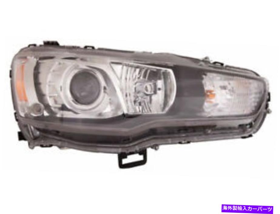 USヘッドライト 2008年のヘッドライトの交換 - 2012 Lancer Evolution HIDキセノン旅客サイド Headlight Replacement for 2008 - 2012 Lancer Evolution HID Xenon Passenger Side【並行輸入品】