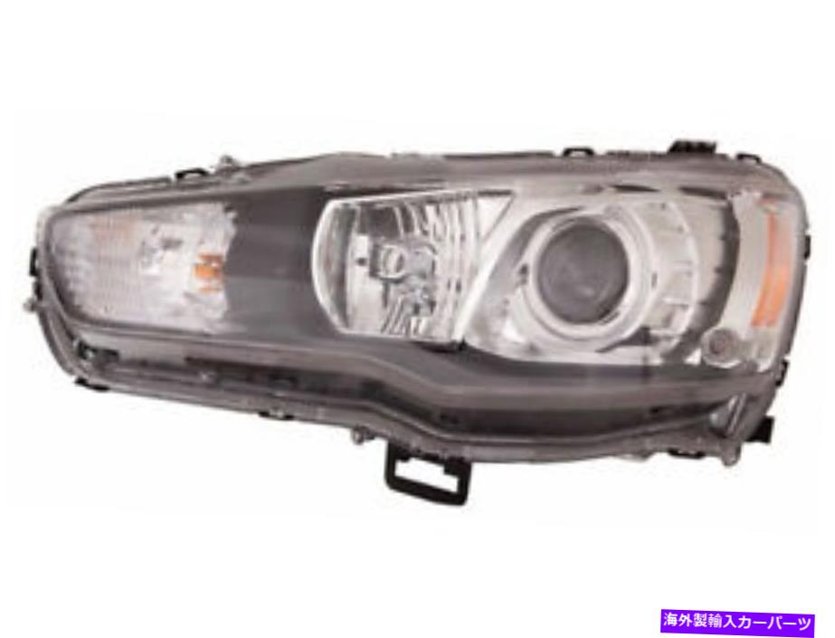 USヘッドライト 2008年のヘッドライトの交換 - 2012 Lancer Evolution HID Xenonドライバ側 Headlight Replacement for 2008 - 2012 Lancer Evolution HID Xenon D Side【並行輸入品】