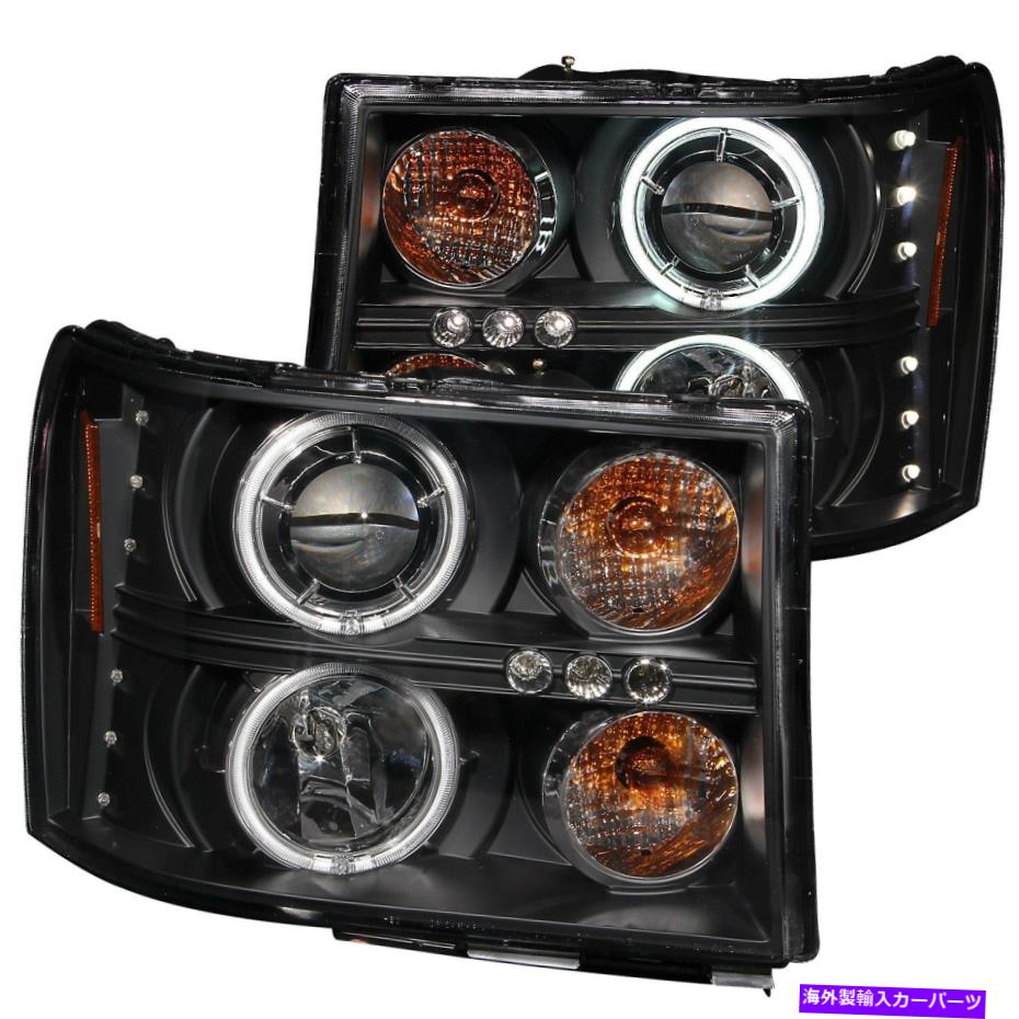 USヘッドライト Anzo USA 111125プロジェクターヘッドライトセットW / Halo. Anzo USA 111125 Projector Headlight Set w/Halo【並行輸入品】