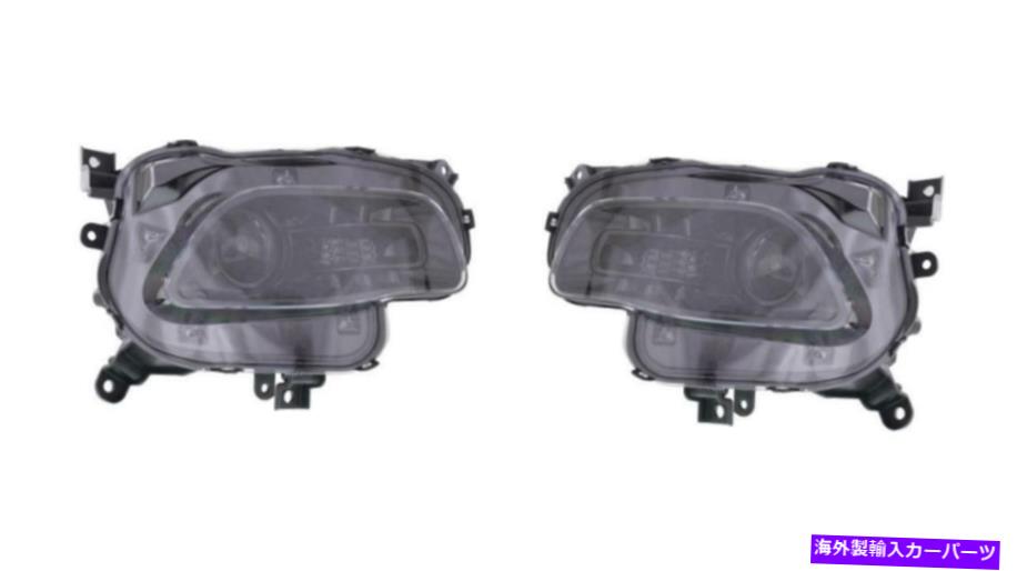 USヘッドライト 14-15ジープチェロキーCH2503249、CH2502249のためのドライバー＆旅客側のヘッドライト Driver & Passenger Side Headlights for 14-15 Jeep Cherokee CH2503249, CH2502249【並行輸入品】