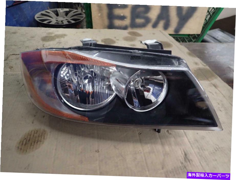 USヘッドライト 06 BMW 325I右ヘッドランプセダン、ヴェネノン、ヴァレオ、OEM 06 BMW 325i Right Headlamp Sedan, w/o xenon, Valeo, OEM【並行輸入品】