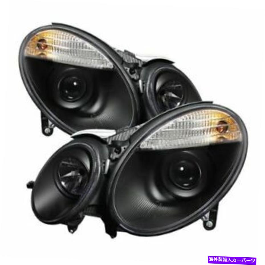 USヘッドライト 08-09 Mercedes-Benz E300のためのスパイダー5042217プロジェクタースタイルのヘッドライト Spyder 5042217 Projector Style Headlights For 08-09 Mercedes-Benz E300 NEW【並行輸入品】｜Us Custom Parts Shop USDM