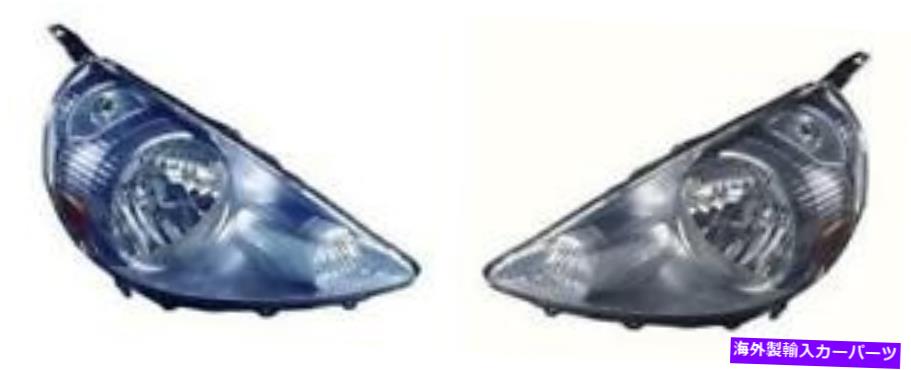 USヘッドライト サイド/ペアフィッツ2007 - 2008ホンダフィットフロントヘッドライトアセンブリの交換 SIDE/PAIR fits 2007 - 2008 Honda Fit Front Headlight Assembly Replacement【並行輸入品】
