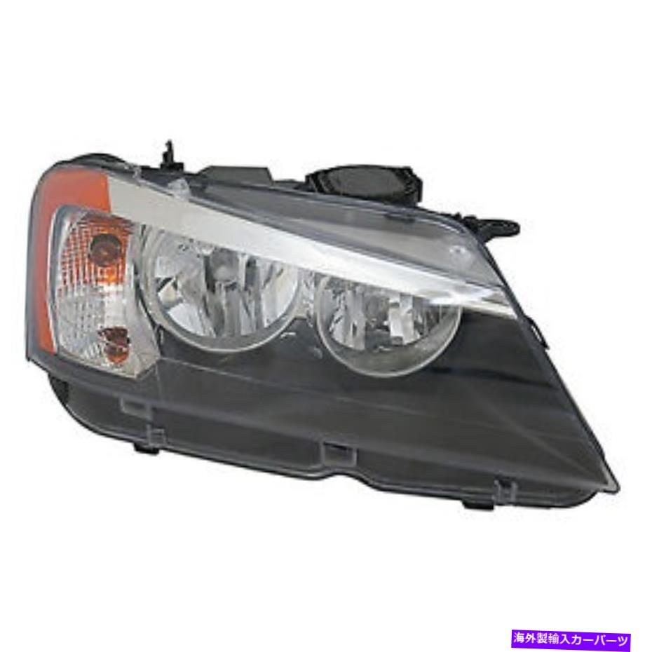 USヘッドライト 11-14 BMW X 3（助手席側）BM2503170C用の交換用ヘッドライトアセンブリ Replacement Headlight Assembly for 11-14 BMW X3 (Passenger Side) BM2503170C【並行輸入品】