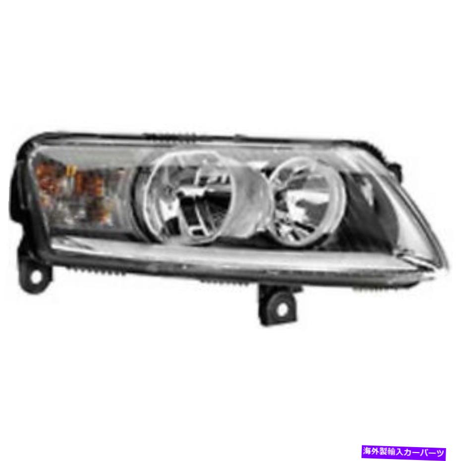 USヘッドライト Audi A6 C6 04-2008のためのモーターが付いているヘラハロゲン右側の乗客のヘッドライト HELLA halogen right side passenger headlight with motor FOR AUDI A6 C6 04-2008【並行輸入品】|Us Custom Parts Shop USDM
