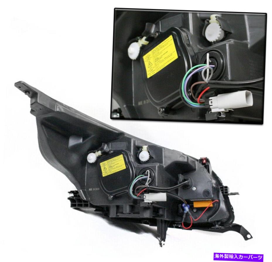 USヘッドライト 2013-2015 Chevy Malibu / 2016 Limited Projector Black Headlight W / Blue LED DRL FOR 2013-2015 CHEVY MALIBU/2016 LIMITED PROJECTOR BLACK HEADLIGHT W/BLUE LED DRL【並行輸入品】
