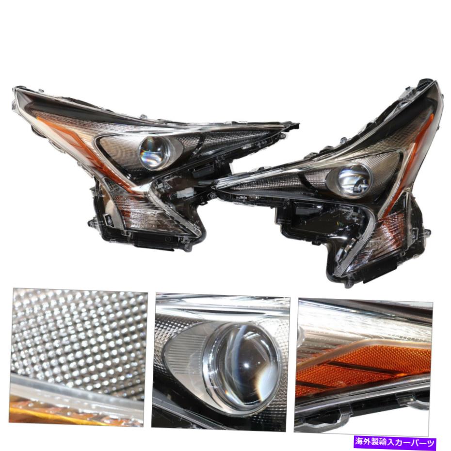 USヘッドライト 2016-2018トヨタプリウスのための2倍のLEDヘッドライトファクトリースタイルのヘッドランプ 2x LED Headlights Factory Style Headlamp For 2016-2018 Toyota Prius Left + Right【並行輸入品】｜Us Custom Parts Shop USDM